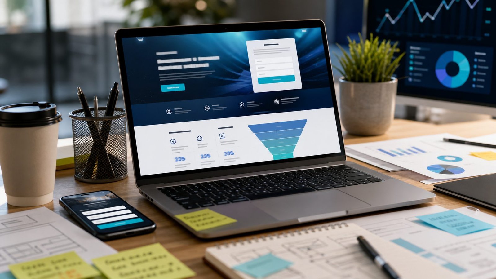 Landing de Servicios con Captura de Leads